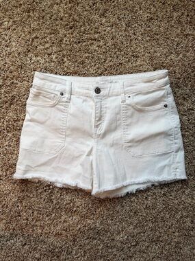 Tommy Bahama White Denim Cutoff Shorts